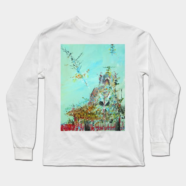 TEMPLE Long Sleeve T-Shirt by lautir